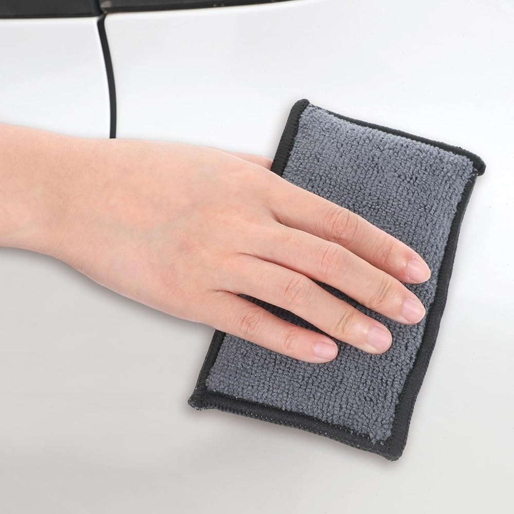 3-Piece Microfiber Car Interior Scrub Pads view 7