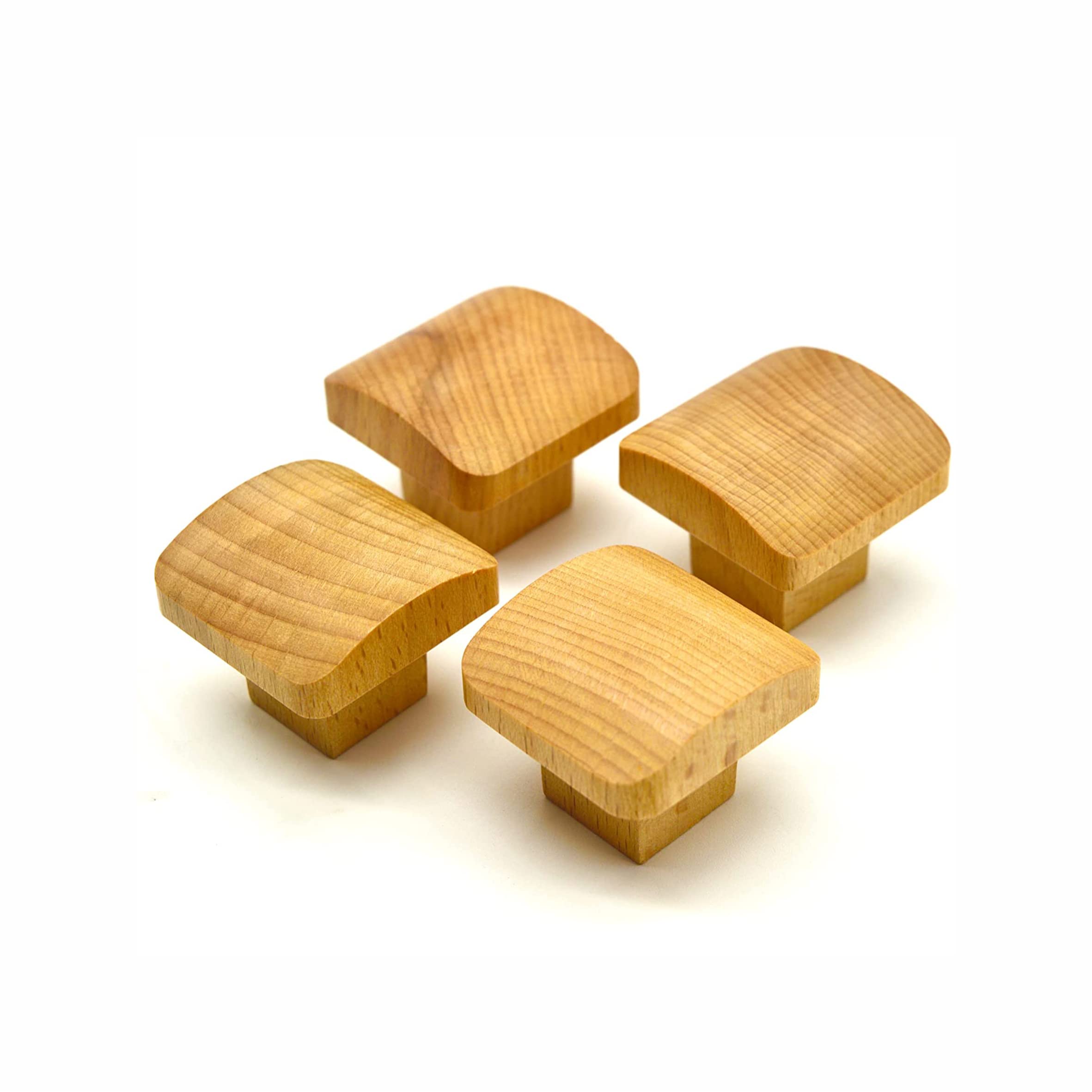 CONSES Natural Wooden Dresser Drawer Knobs Including Screws Pulls Handles 1.5 Inch (Design 2, Pack 4) (B0C1NMJXDW) Amazon Price History, Amazon Price Tracker