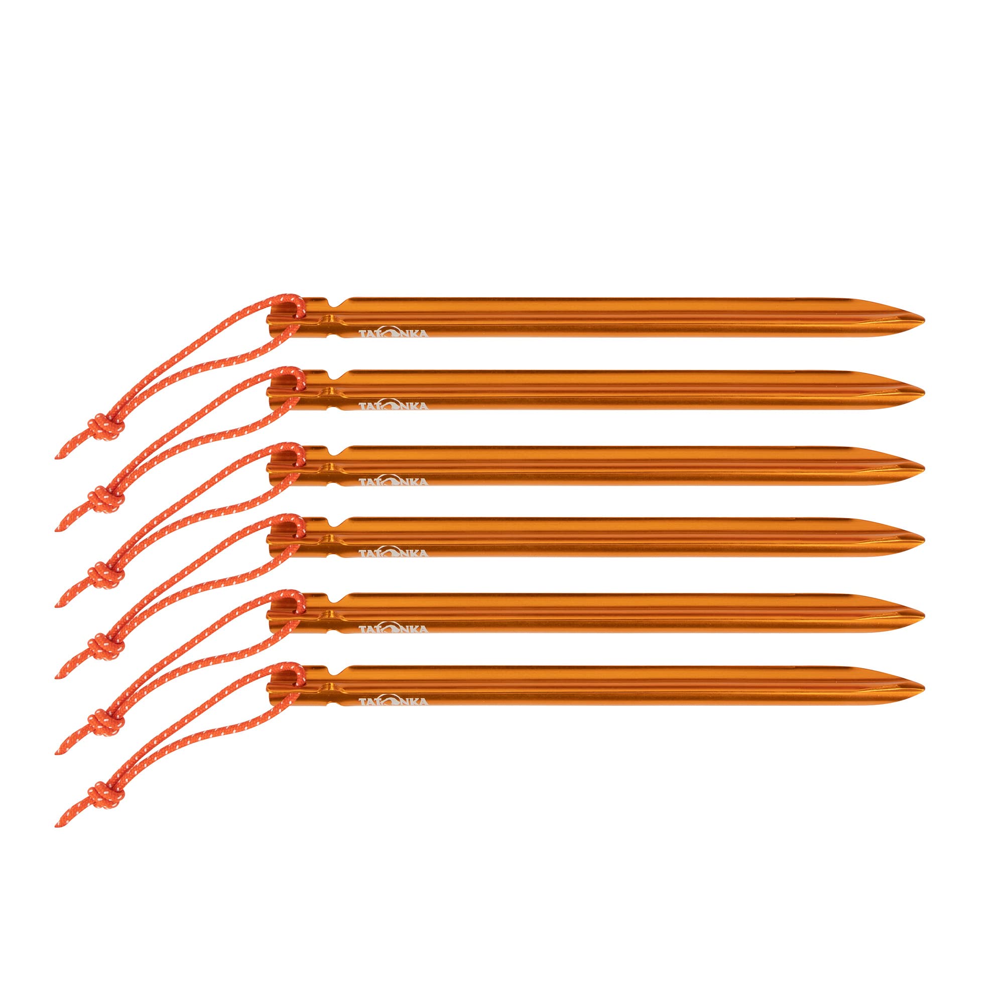 Tatonka Unisex Orange - Adult Tent Pegs Pro 15 Cm 6 Pegs 15 Cm