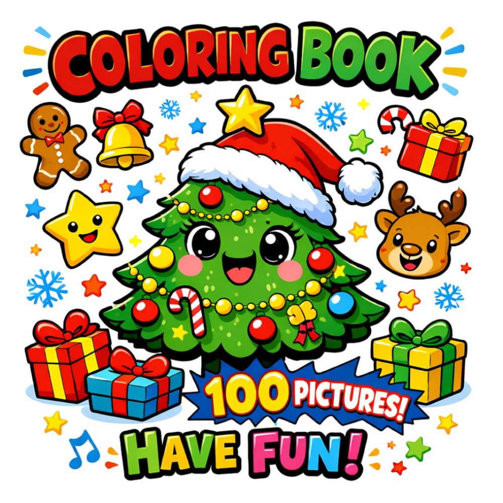 Christmas Coloring Book Santa Claus Father Christmas: Christmas Coloring Book For Children, 100 pictures !