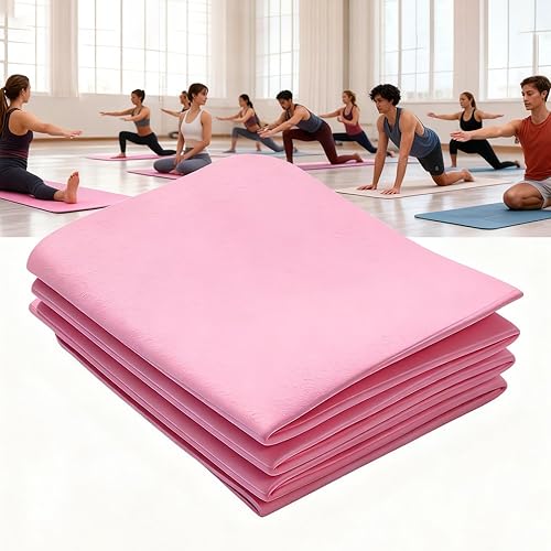 Miniatura 7 de Foldable Yoga Mat - 72 X 24 Inch Non-Slip Pad, Exercise Mat, For Women Yoga Workout Exercise Pilates Travel Home Gym Nap, 183x61x0.4cm