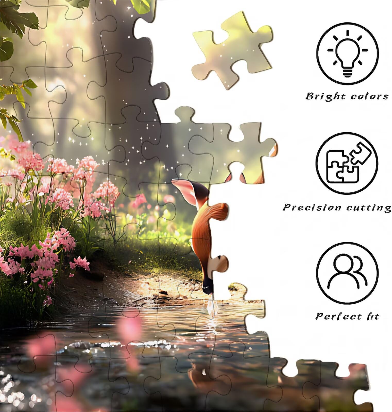 Puzzle 1500 elementów, drewniane puzzle dla dorosłych – Impossible Puzzle 87 x 57 cm niffy gra myśleniowa i łamigłówka dla kobiet i mężczyzn, gra rodzinna na wieczory z grami, prezent dla kobiet, REH