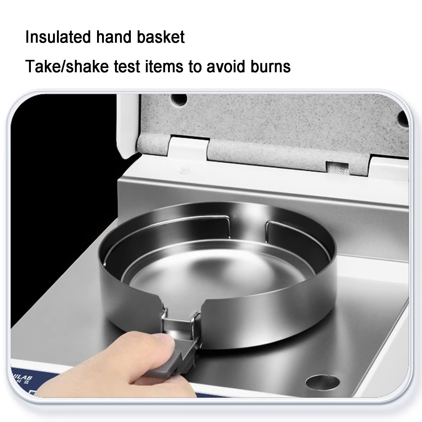 Humidimètre Halogène, Balance Analyseur D'humidité 110 G, Chauffage Et Séchage Rapides (40-160 °C), Écran Tactile LCD, pour Laboratoire Alimentaire, Plantes Et Matériaux De Construction