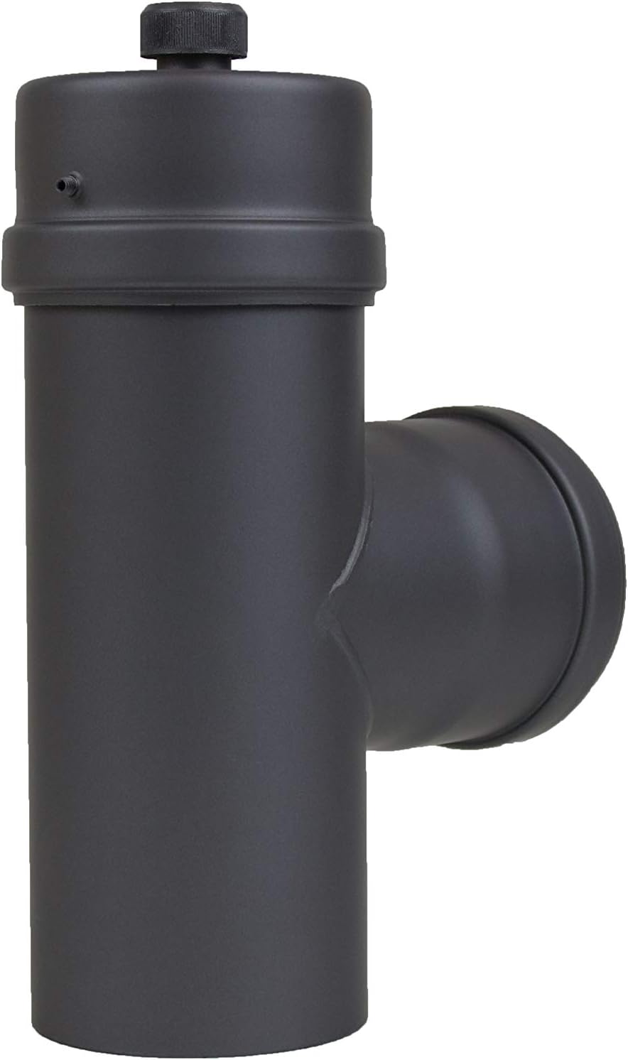 Pelletkachel pijp S-bocht Versleping 6 cm | enkelwandig kachelpijp 80 mm | Kachelpand