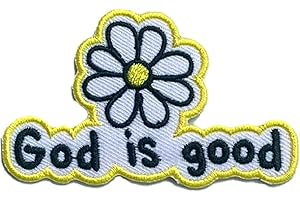 God is Good Iron On Patches: Enrich Your Garments with Divine Inspiration