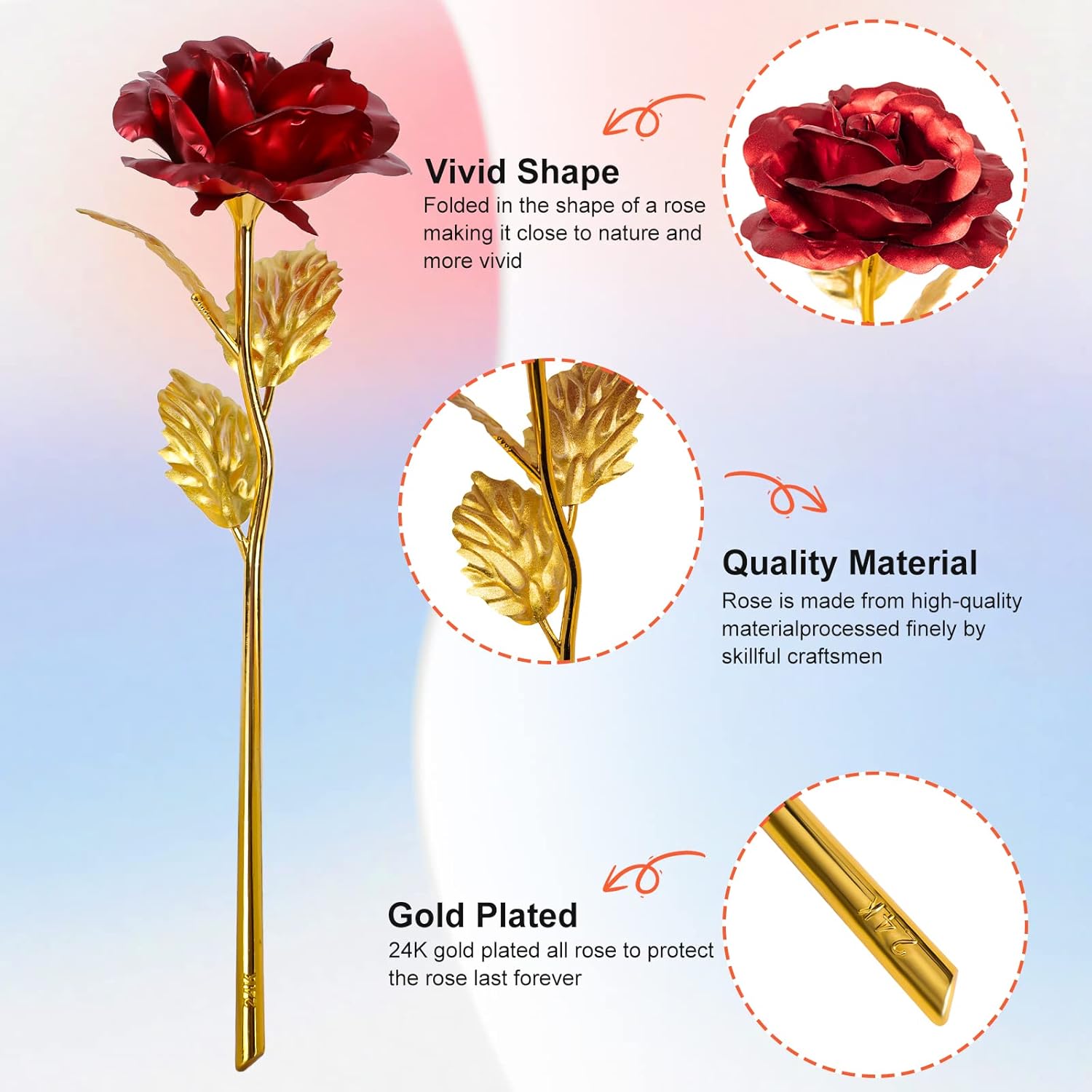 Befinr Mothers Day Rose Gifts for Mom, Women Mom Gifts for Brithday, Galaxy Glass Rose Forever Preserved Flowers Eternal Crystal Roses Mother's Rose Gifts for Grandma Daughter Wife Girlfriend