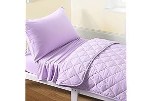FLXXIE Purple Crib Bedding Toddler Bedding