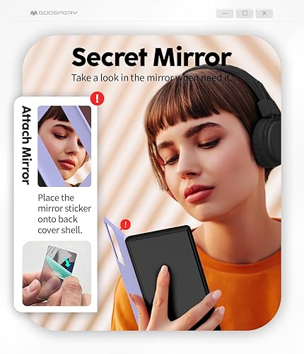 Miniatura 245 de GOOSPERY Parachoques magnético para puerta compatible con Galaxy S23, tarjetero tipo cartera, cierre automático, protección de doble capa resistente