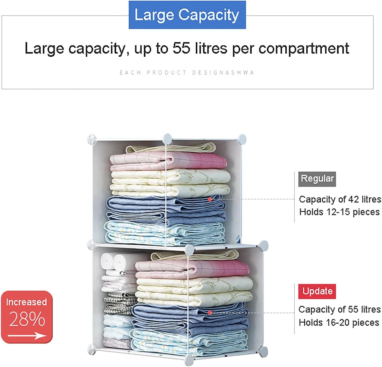 Floor-Standing Solid Wood Rotating Coat Rack，Foldable Portable Wardrobe & Shoe Rack - Versatile Plastic Organizer for Clothes, Shoes & Toys - Customizable Closet Storage Solution for Bedroom