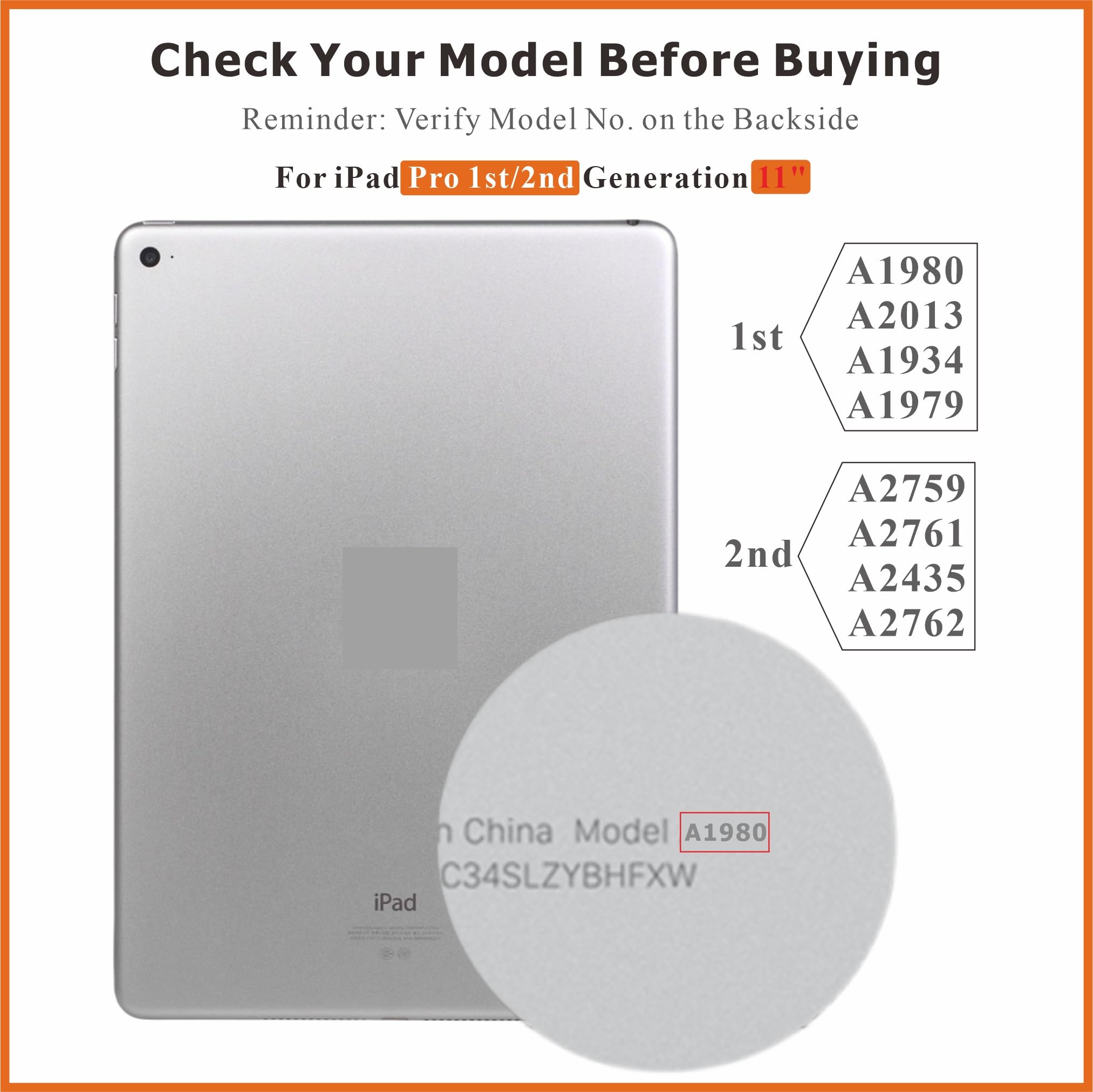 ZTR Screen Replacement for iPad Pro 11 1st Gen 2018/2nd Gen 2020