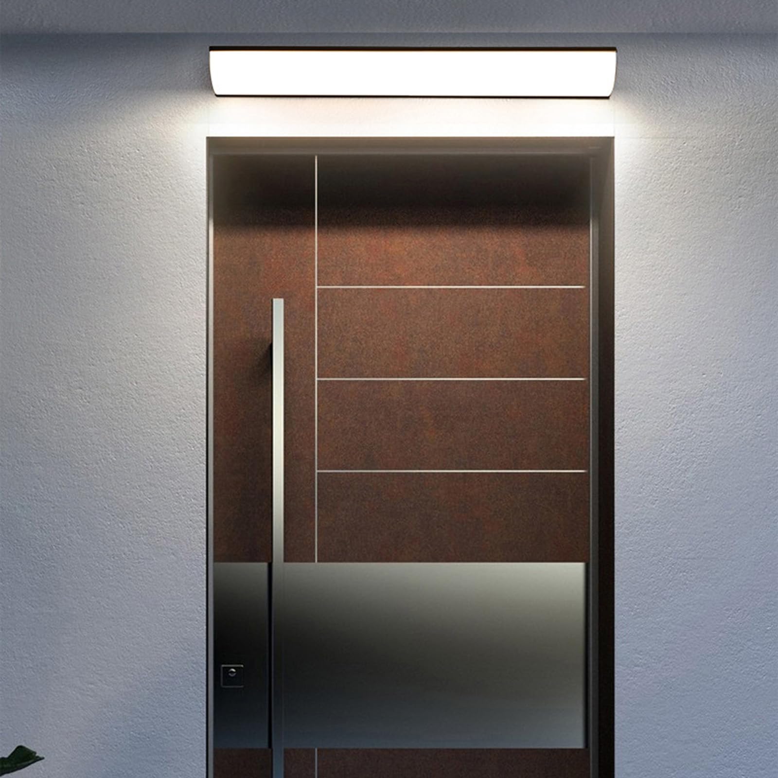 Feng Shui， Kinkiety Zewnętrzna lampa ścienna LED 2700 K/4500 K/6500 K Kinkiet z kinkietem IP65 Oświetlenie ścienne długie do przedpokoju wejściowego