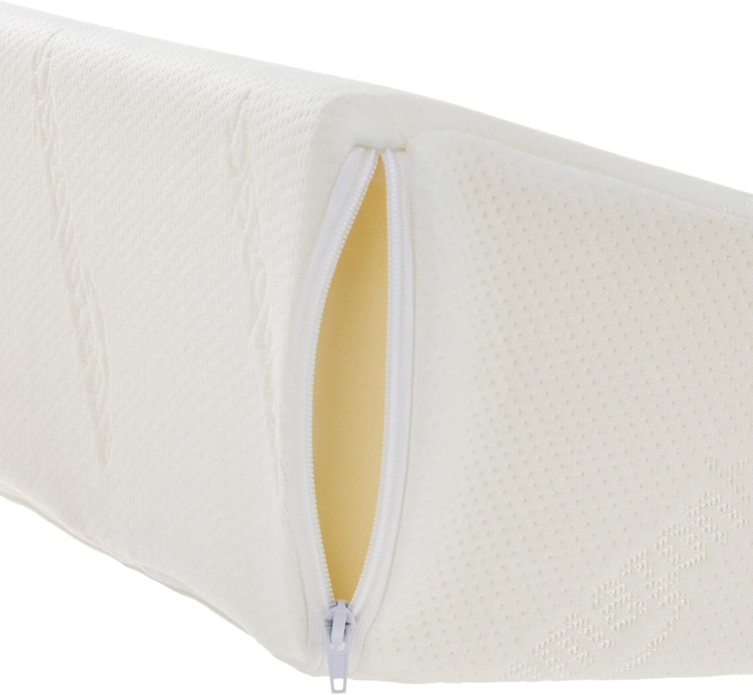 AmazonBasics Memory Foam Bed Wedge Pillow - Mini, 24"x24"x7"