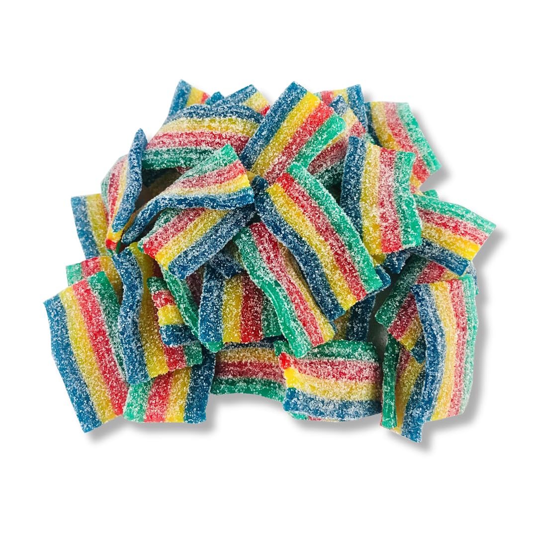 Sour Power SNAX Premium Mini Candy Belts, Sour Power Quattro, 6.6 lb (Pack of 3)