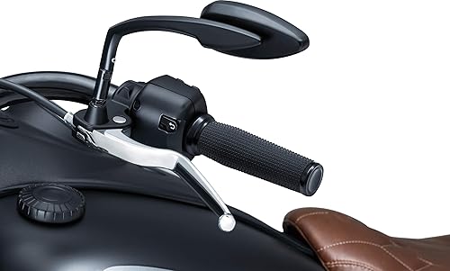 Miniatura 5 de Kuryakyn 5960 Accesorio para manillar de moto empuñaduras de mano trilladora para motocicletas indias 2018-19, cromadas, 1 par