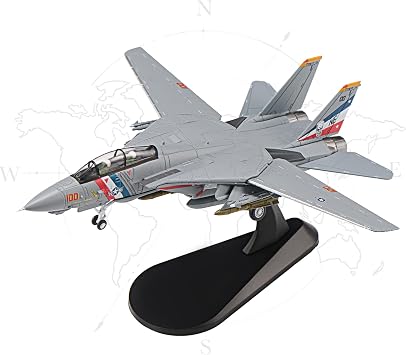 F-14 Tomcat Die-cast Airplanes-1/100 Scale VF-2