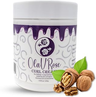Curl Cream with Coconut Scent, 8.8 FL | Natural Curl Activator with Shea Butter, Wavy Hair | Organic Ingredients for All Hair Types|Defines and Controls Frizz