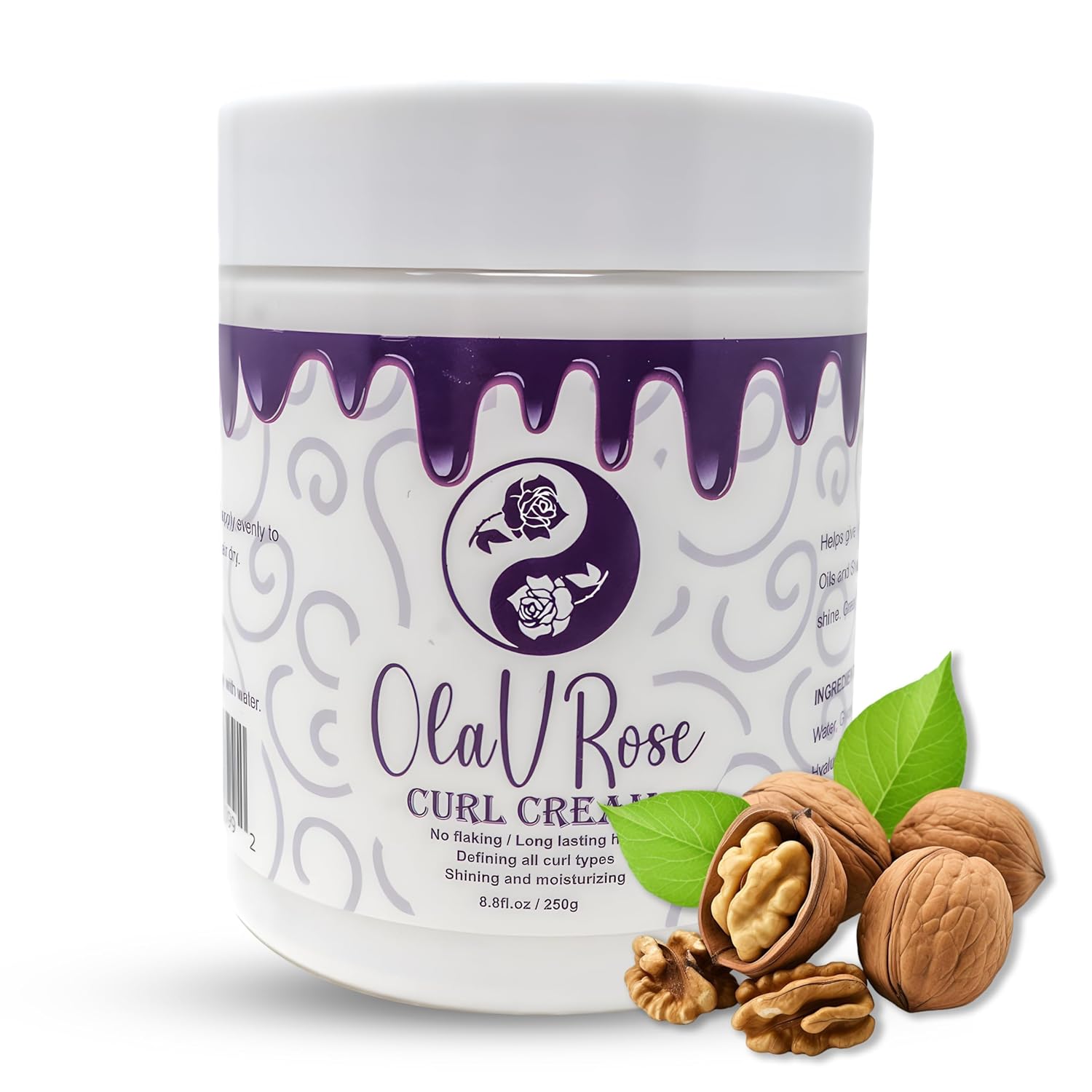 Curl Cream with Coconut Scent, 8.8 FL | Natural Curl...