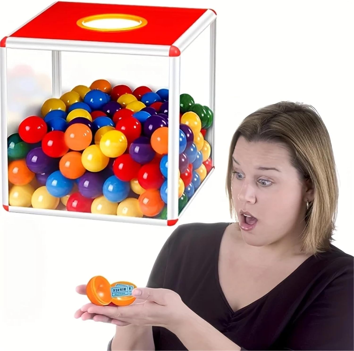 Vending Machine Capsules 200pcs Empty Colorful Round Capsules 1.26'’ Plastic Capsule Balls Gashapon Vending Machine Capsules for Party Favors DIY Crafts for Prizes Party Favors Supplies