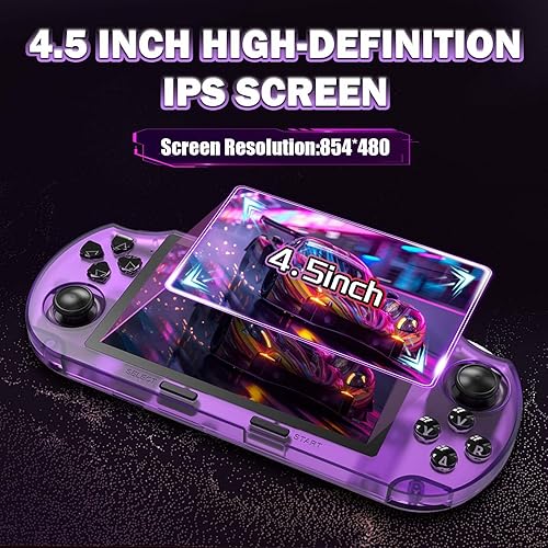 Miniatura 7 de SF3000 - Consola de juegos portátil retro, más de 20000 juegos, salida de TV HD, consola de juegos retro, libro electrónico, música, reproducción de