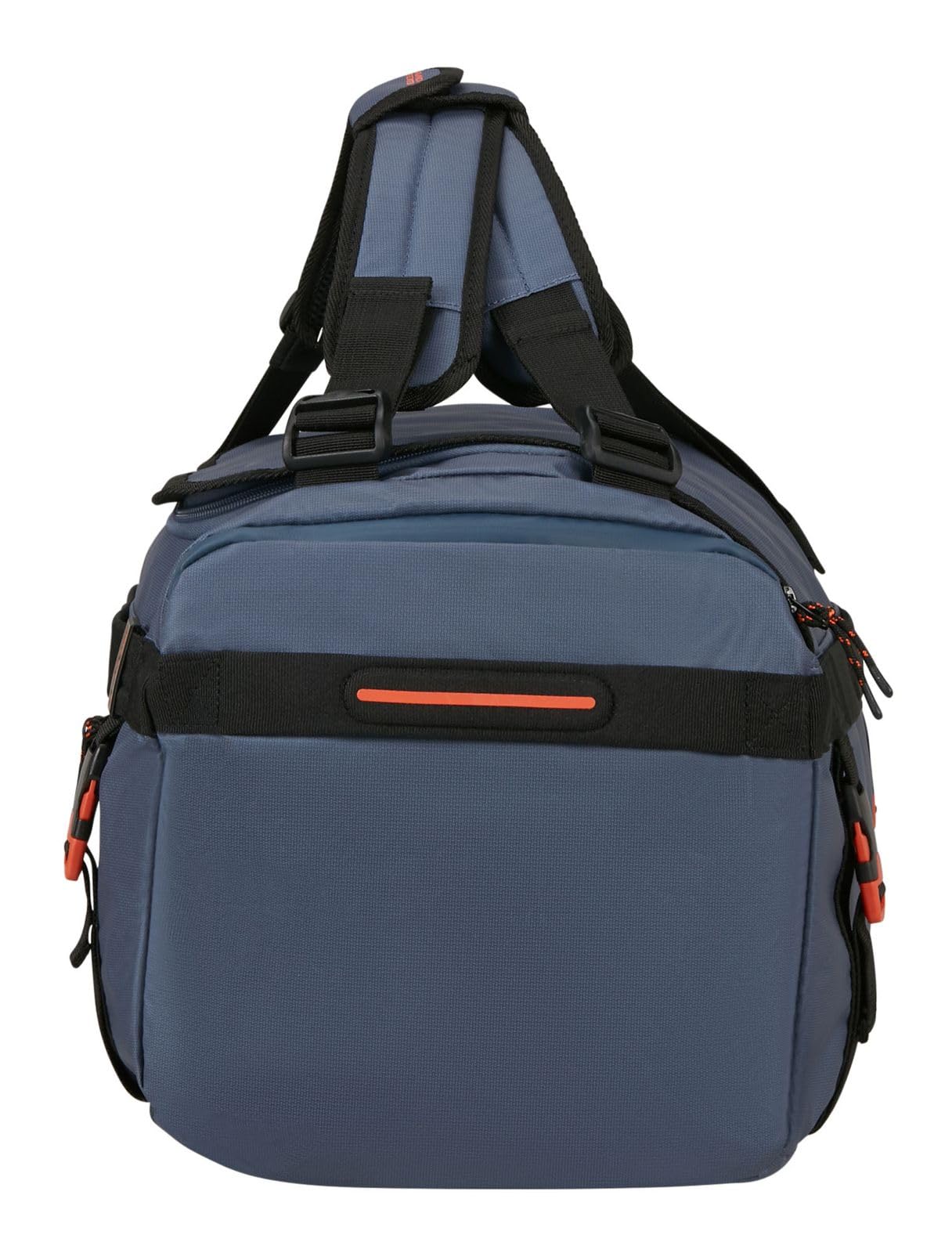 American Tourister Torba podróżna plecak Urban Track Duffle/Backpack Coated 60L granatowy/pomarańczowy niebieski