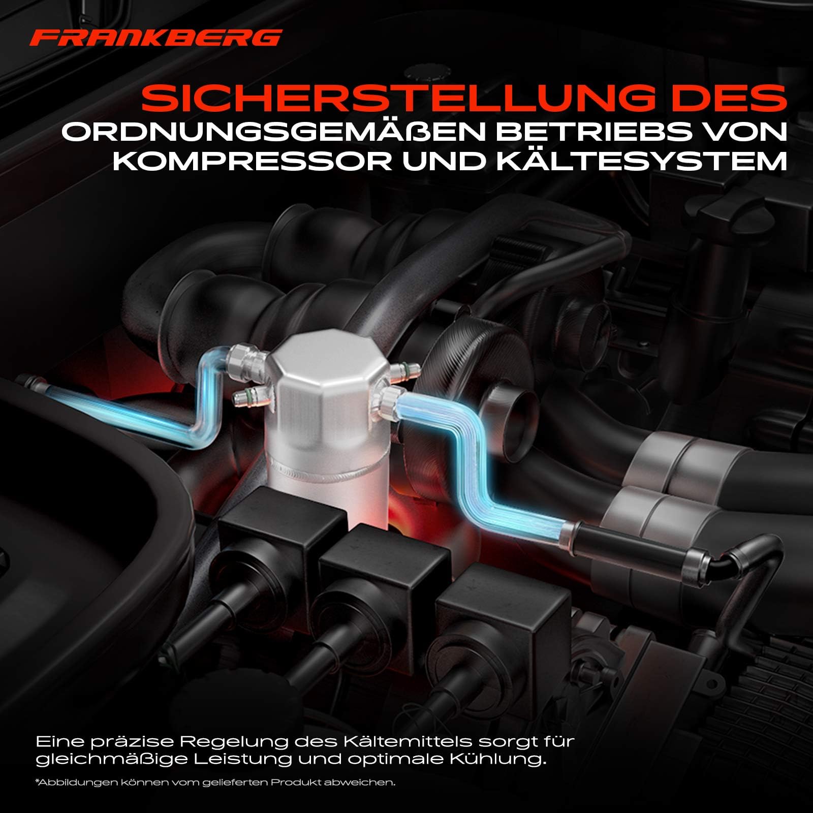 Frankberg Secadora Aire acondicionado Compatible con Qashqai +2 I J10 JJ10E NJ10 1.5-2.0 1.5L-2.0L Qashqai +2 I Van J10 JJ10E 1.5-2.0 1.5L-2.0L Replace# 260809,92131JD50A