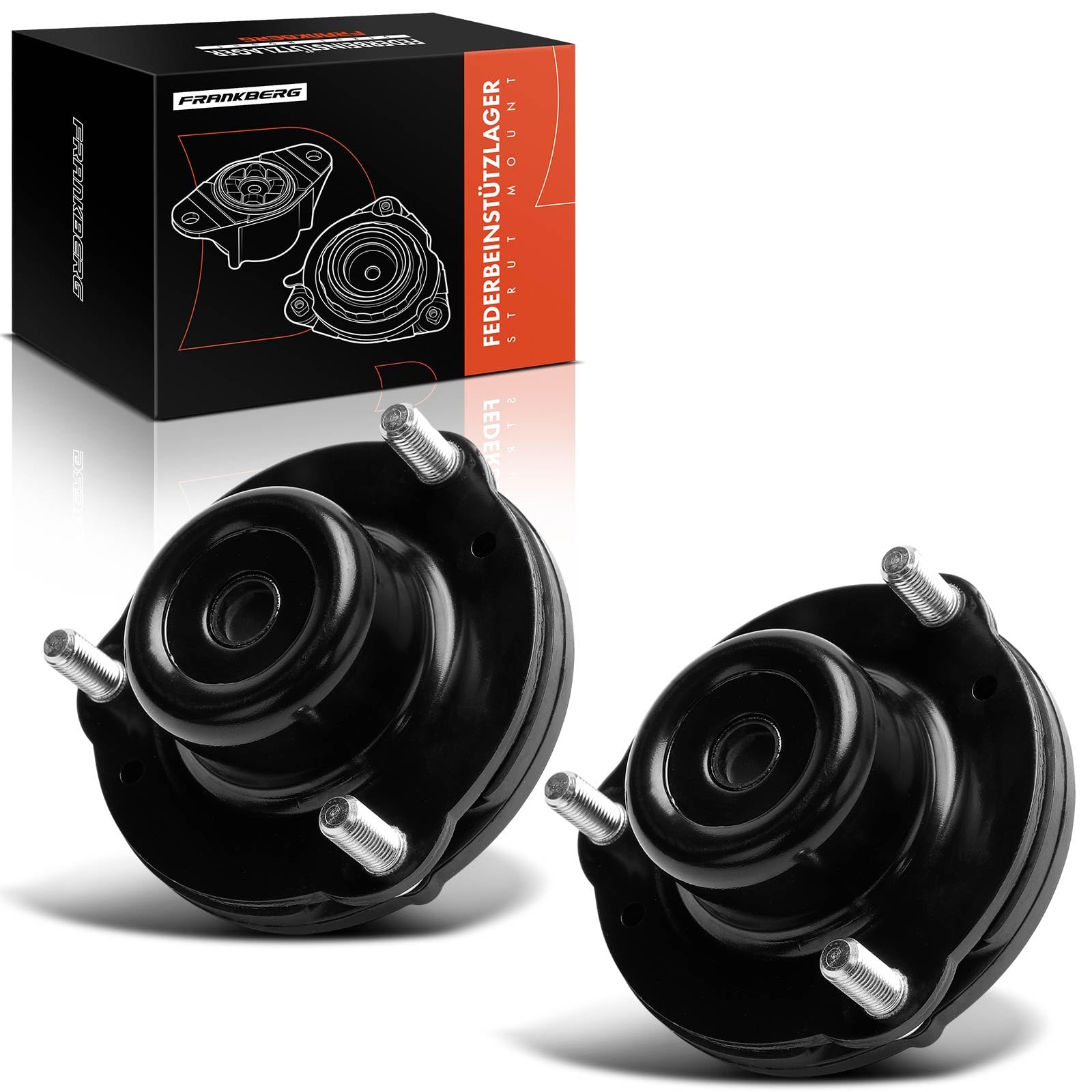 Frankberg 2x Support d'amortisseur d'essieu avant 48609-0K040