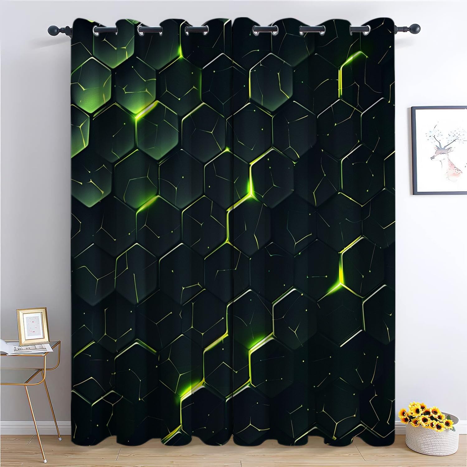 Rideaux occultants contre le froid et le jour | Solution thermique L140 x H160 cm