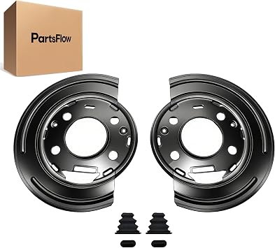 924-223 2x Rear Brake Dust Shield Compatible with Cadillac Escalade Chevrolet Express Silverado 1500 GMC Savana Sierra Replace 88982585