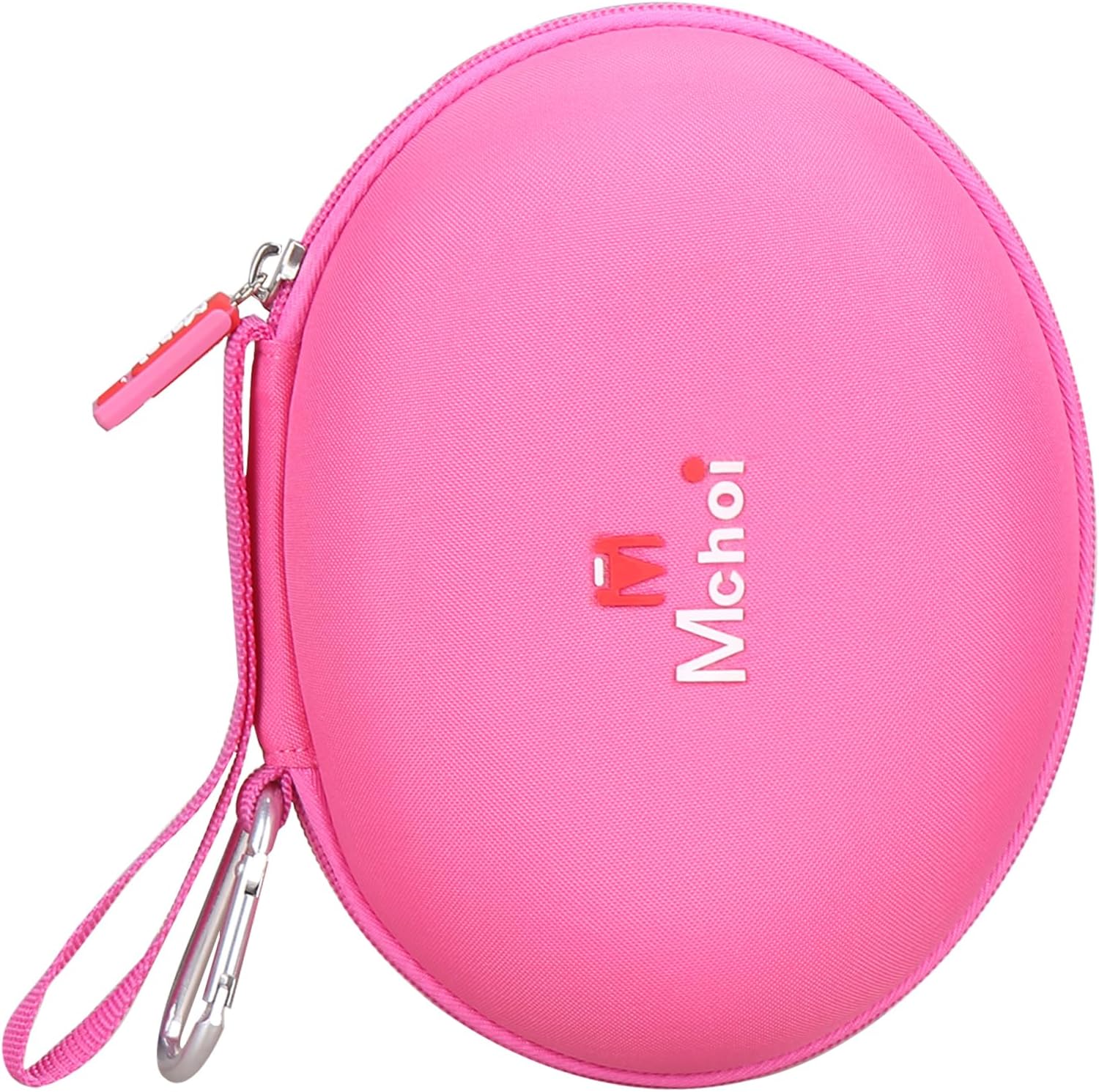 Mchoi Headphone Case Fits for Beats Studio Pro/Solo 4 / Solo 3 / Studio 3 / for TOZO HA1/ for TOZO HT2 On-Ear Bluetooth Headphones, Case Only (Rose Red) - Image 5