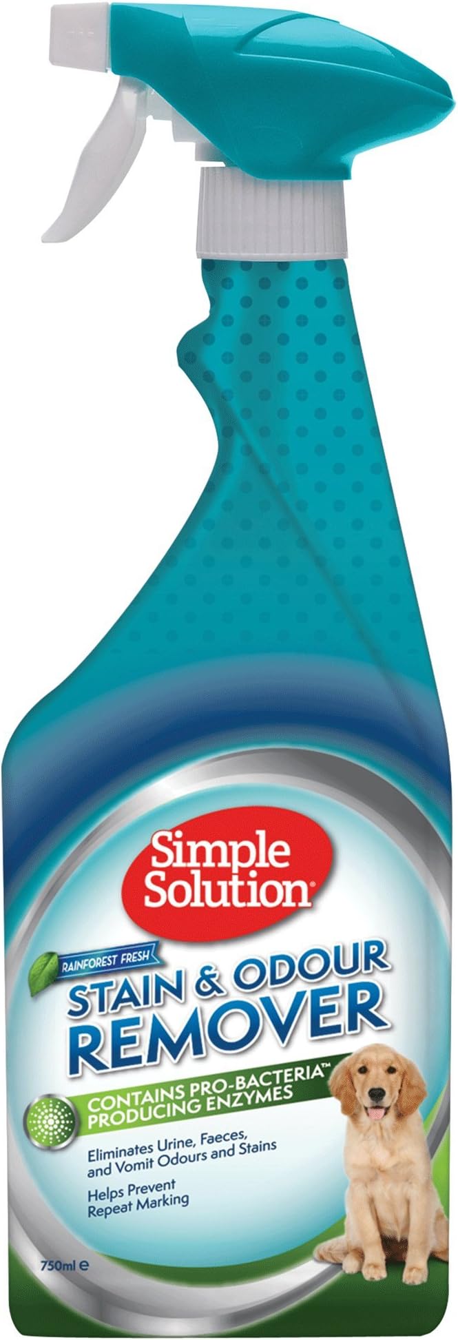 Simple Solution Extreme Pet Stain and Odour Remover Enzymatic Cleaner with 3X ProBacteria