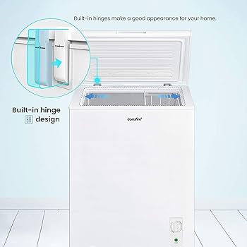 CHiQ FCF150D 142L Freestanding Chest Freezer - White | Robert Dyas