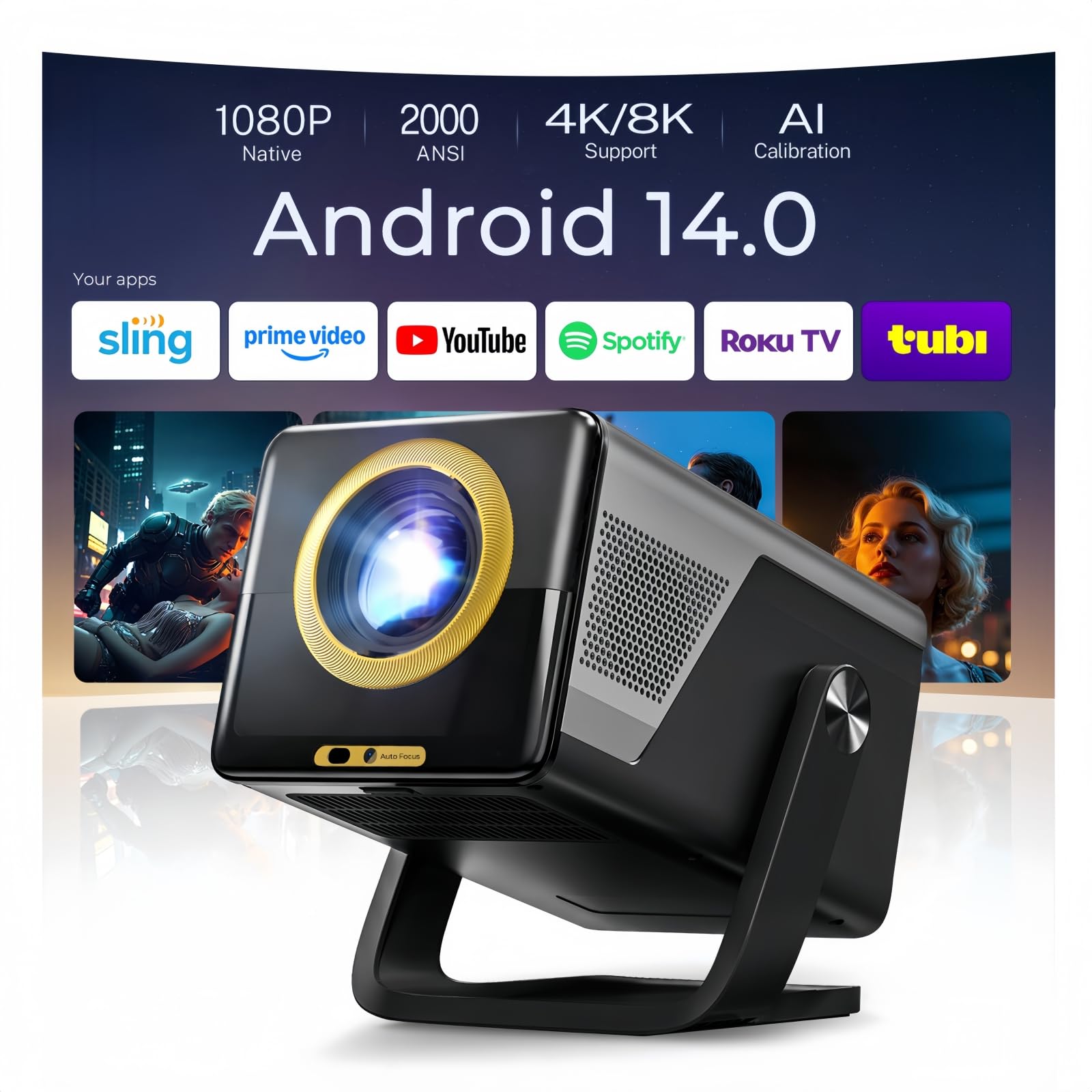LYNCAST X7 Smart Projector