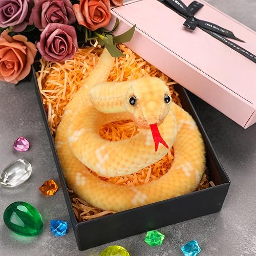 Miniatura 77 de Peluche de serpiente, animal de serpiente de peluche, serpientes de juguete pequeñas de 27 pulgadas para niños, serpiente de peluche gigante