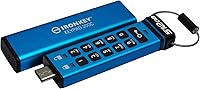 Vista 15 de Kingston Ironkey Keypad 200 32GB USB Cifrado Teclado Alfanumérico Acceso Multi-Pin XTS-AES 256-bit Certificado FIPS 140-3 Nivel 3
