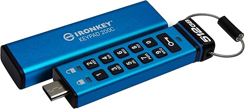 Miniatura 15 de Kingston Ironkey Keypad 200 32GB USB Cifrado | Teclado Alfanumérico | Acceso Multi-Pin | XTS-AES 256-bit | Certificado FIPS 140-3 Nivel 3 |