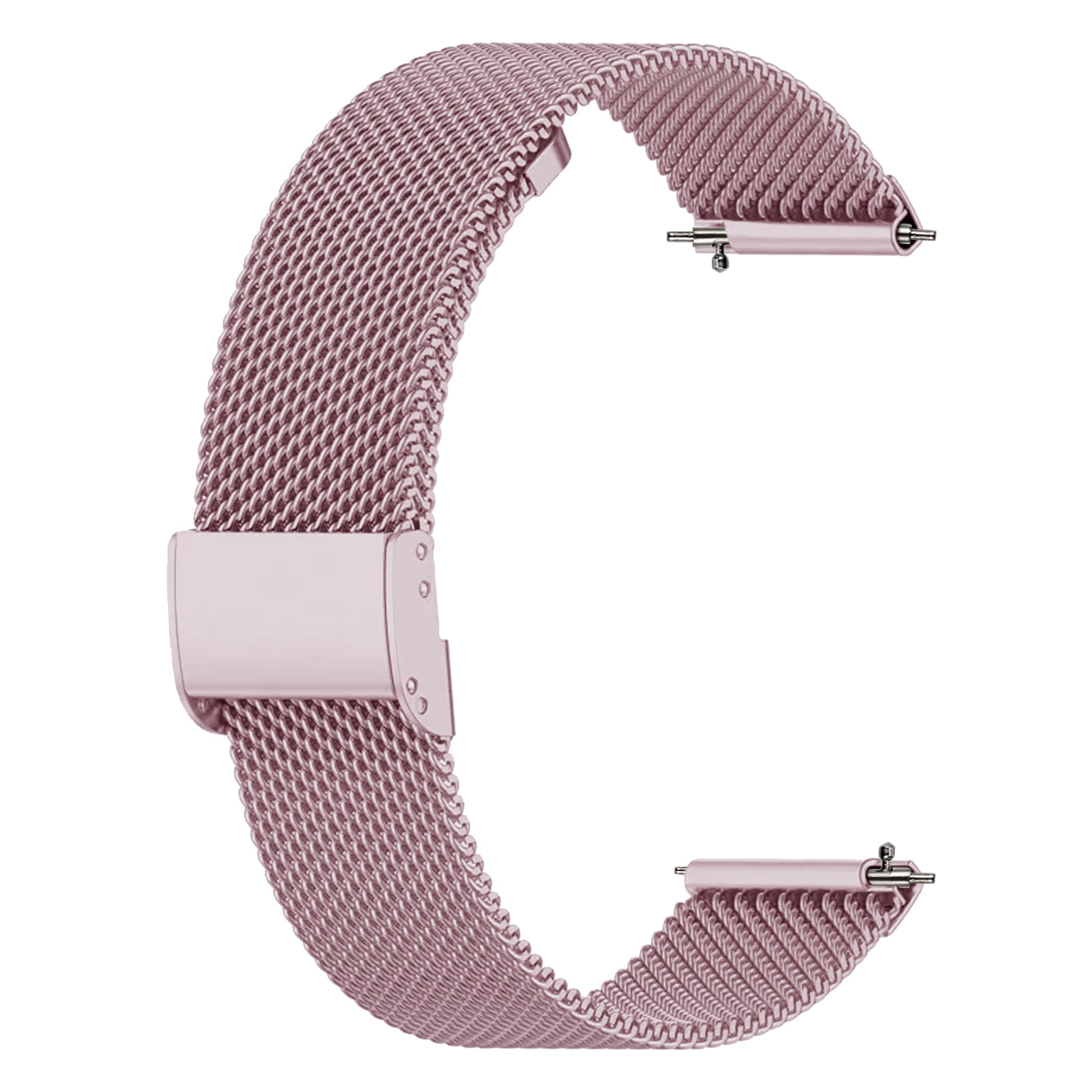 ACM Watch Strap Steel Metal compatible with Titan Smart Traveller Smartwatch Adjustable Belt Chain Band Rose Pink (B0CQMGBS1D) Amazon Price History, Amazon Price Tracker
