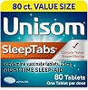 Unisom SleepTabs, Nighttime Sleep-aid, Doxylamine Succinate, 80 Tablets
