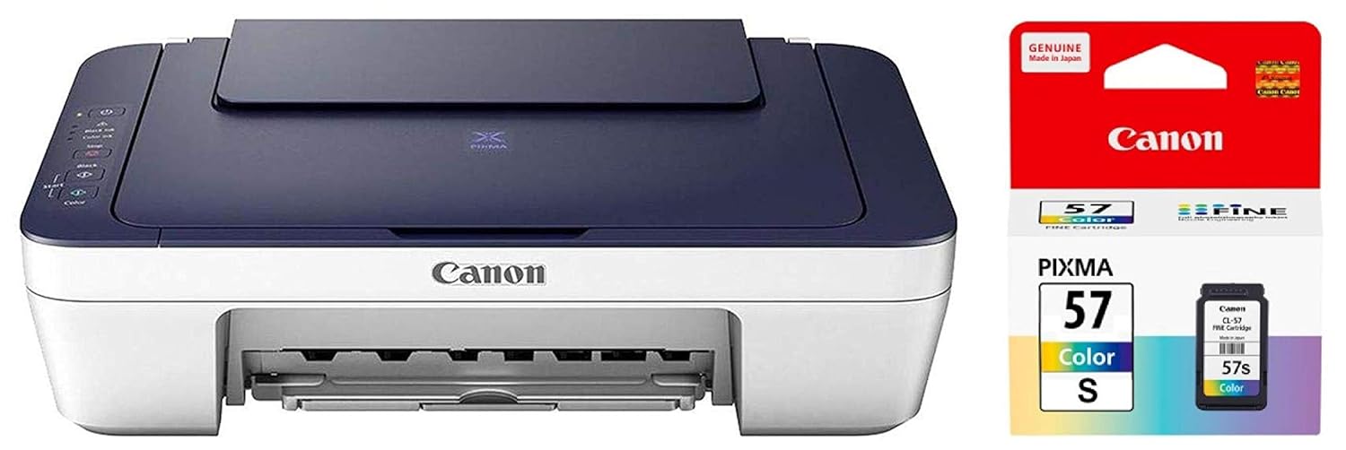 Amazon.in Buy Canon PIXMA E477 AllinOne Wireless Ink Efficient Colour Printer (White/Blue