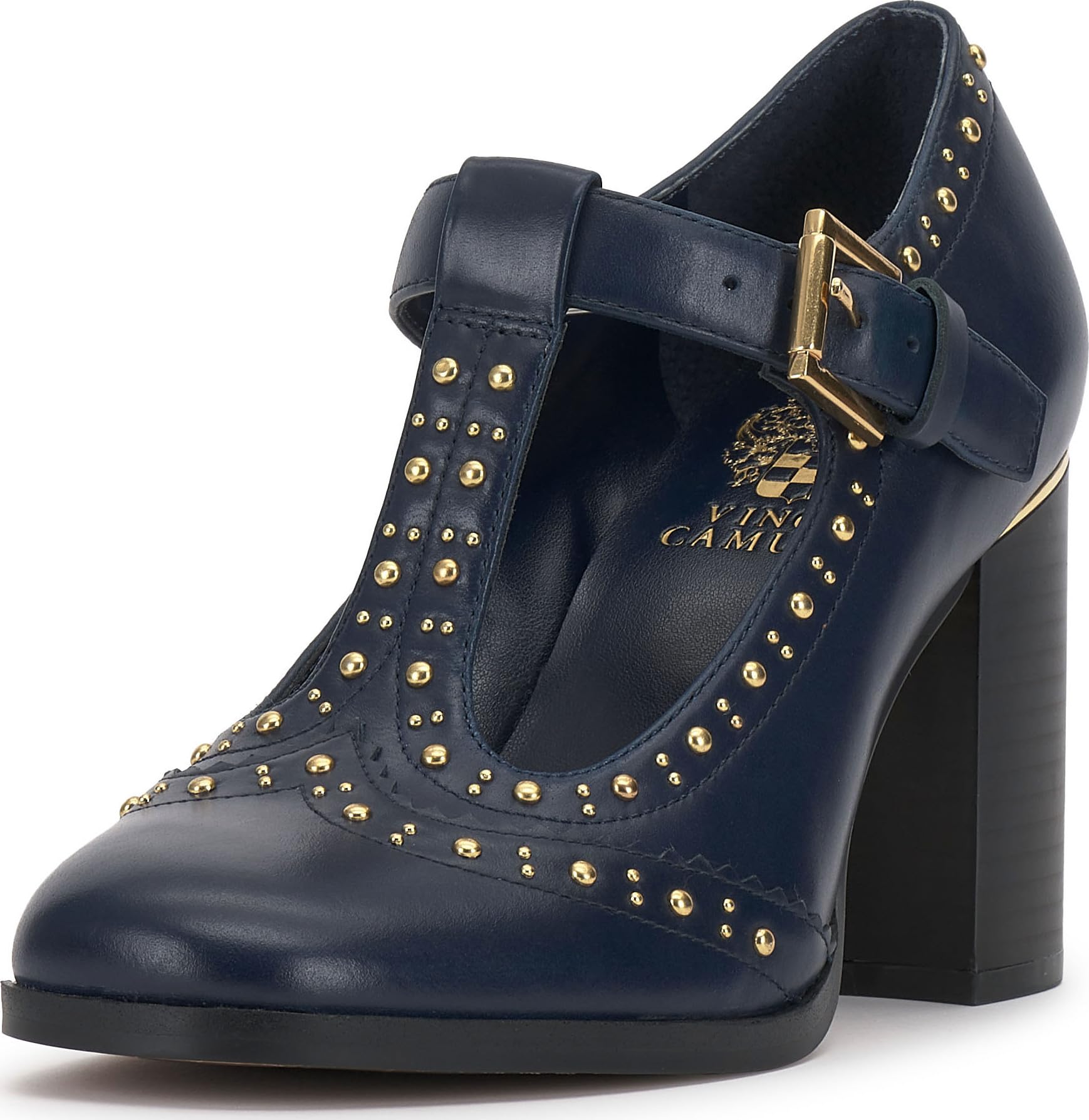 Maris T-Strap Block Heel Pump-image-22