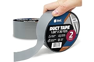 RELI TAPE PARA CAJAS Gris 4.7X55 METROS |Cinta Adhesiva De Alta Resistencia,...