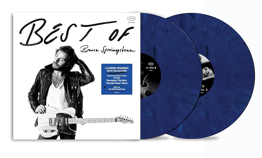 Amazon.co.jp: Best Of Bruce Springsteen (Atlantic Blue vinyl