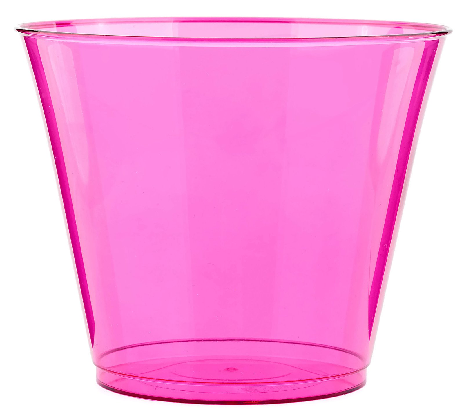 Mozaik10 Raspberry Plastic Dessert Cups 230ml