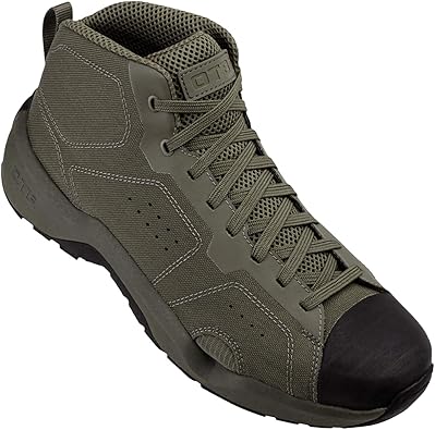 OTB Boots Pirata Mid Tactical Boots Lightweight Maritime Combat Boot, Quick-Dry Drainage System, High-Traction Grip Stik Outsole, Durable Cordura Military & Outdoor Footwear