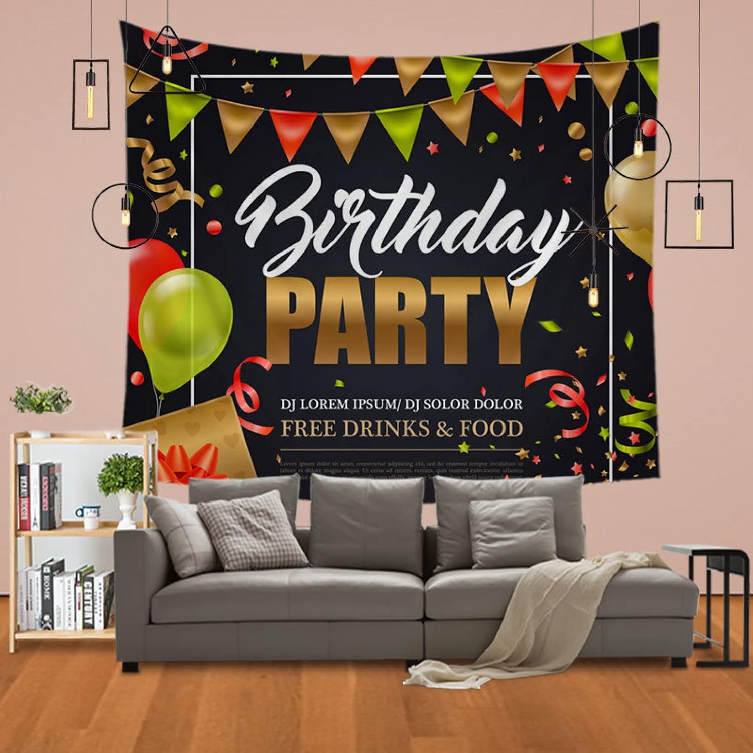 タペストリー 誕生日 バースデー パーティー カラー 写真撮影 車サプライズ おしゃれ ポスター 大判 大きい 目隠し 布 部屋 180 250cma 飾り 飾り付け 背景布 インスタ映え かわいい インテリア 雑貨 布ポスター お手入れ簡単 壁掛け タペストリー Cienciaworld Com