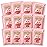 Kaely 12 Pack Peach Face Masks for Kids, Kids Face Mask Spa Day Kit Supplies, Spa Party Favors for Teens Girls Women, Sheet Facial Mask Skincare Gifts Set, Moisturize Soothe for All Skin Types, 08