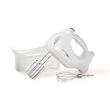 Hamilton Beach 275W 62695V Power Deluxe Hand Mixer (Red)