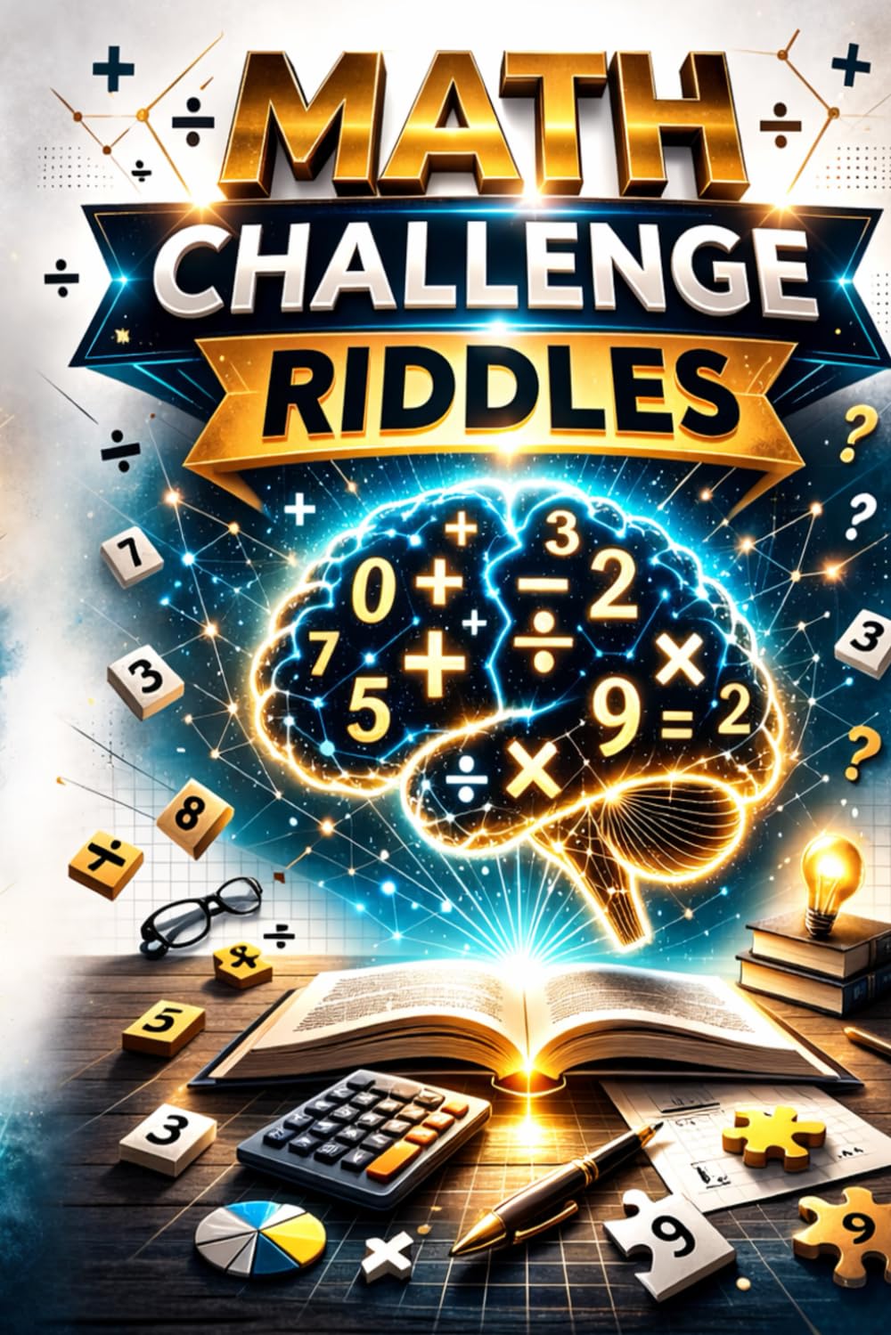 MATH CHALLENGE RIDDLES (Riddle books for kids and all ages)