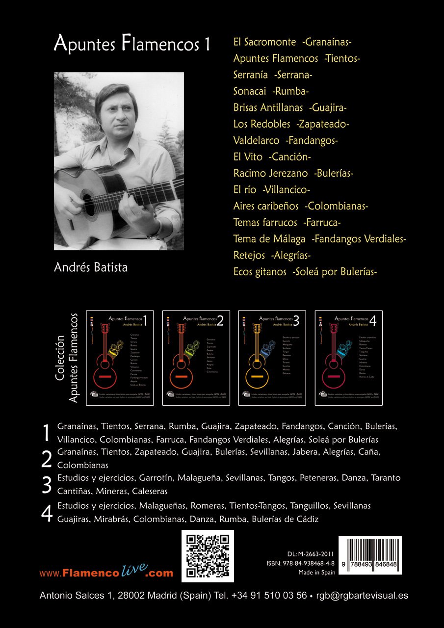 Apuntes Flamencos, Vol. 1 Book/CD Set