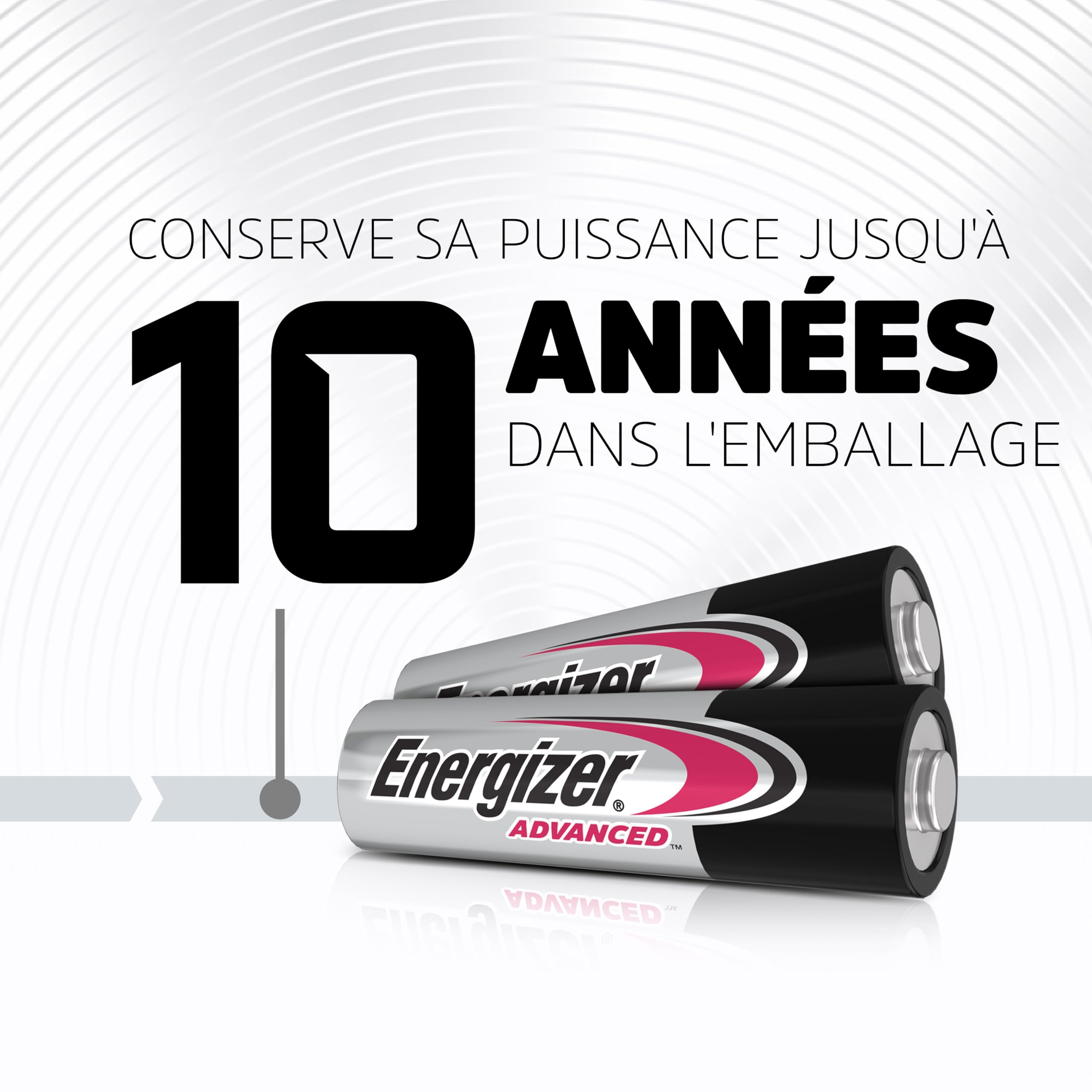 Energizer Advanced Piles AA LR6 Alcaline 1,5 V Lot de 16 Haute Performance
