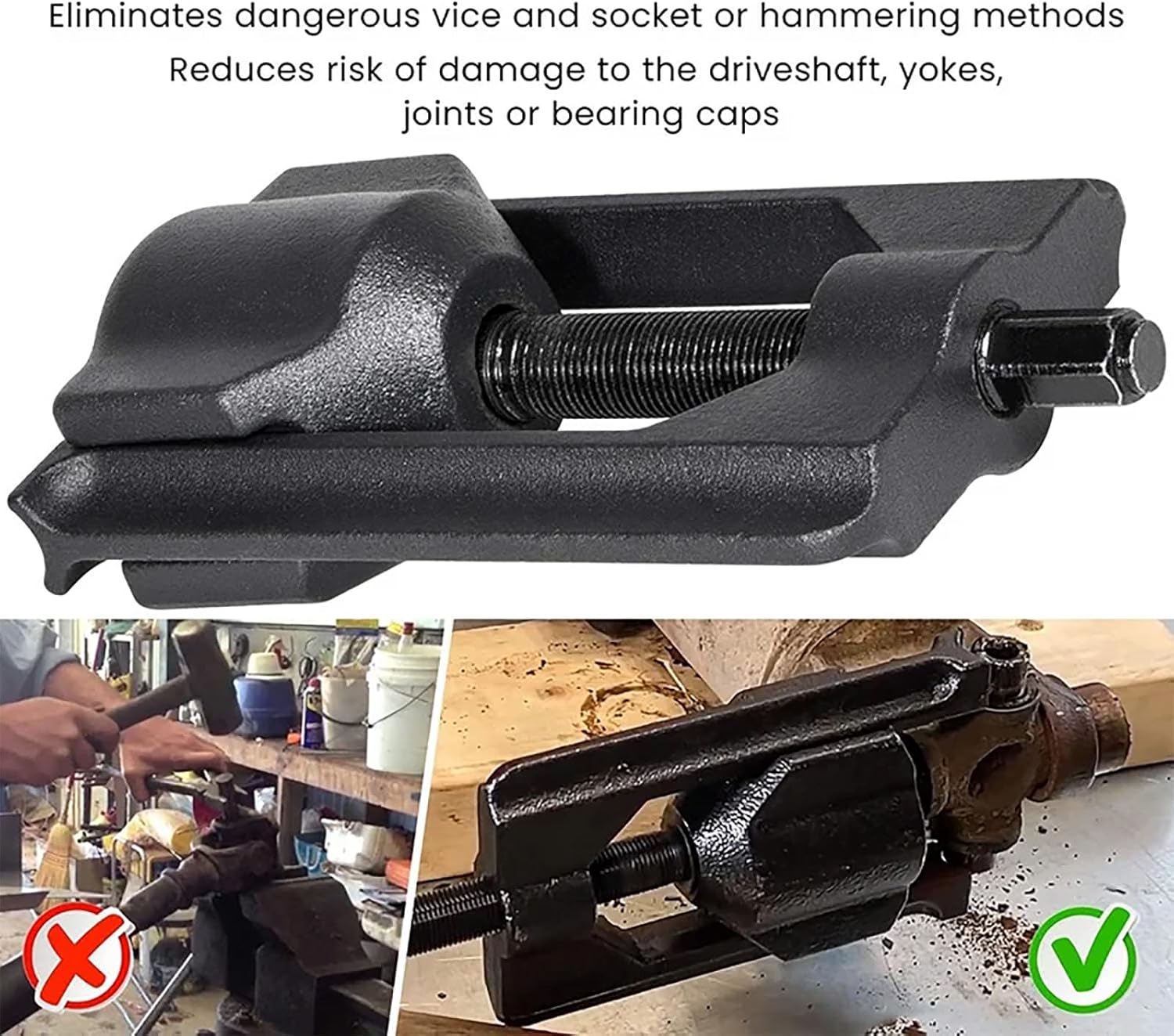 Joint Removal Press Tool Auto Joint Puller (Class 1-3) Joint Extractor for F350 1500 Replace 10105